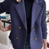 Amelia™ | Schicker Blazer mit Strickärmeln
