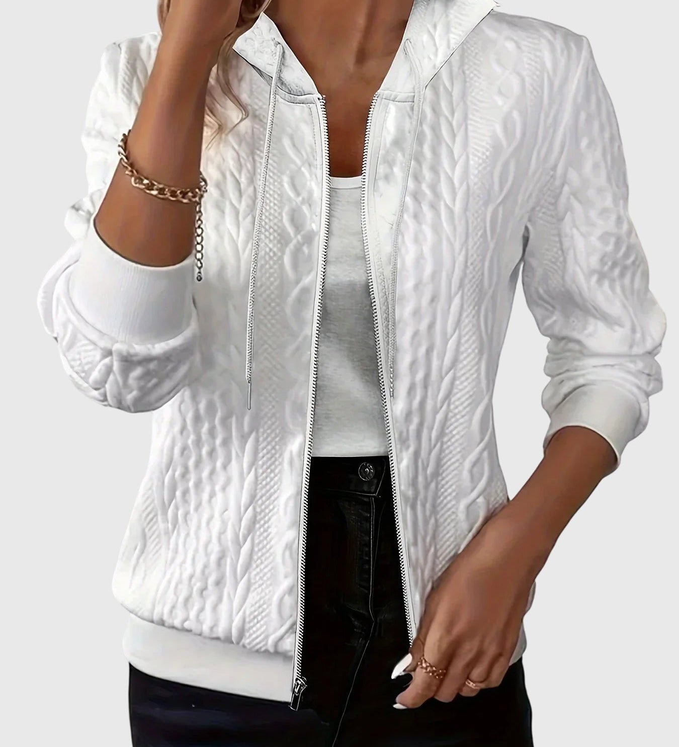Lena™ - Vetoketjullinen huppari