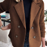 Amelia™ | Schicker Blazer mit Strickärmeln