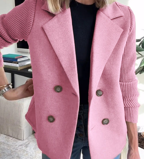 Amelia™ | Schicker Blazer mit Strickärmeln