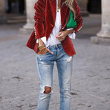 JULISSA | ELEGANTER VELVET BLAZER