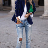 JULISSA | ELEGANTER VELVET BLAZER