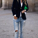 JULISSA | ELEGANTER VELVET BLAZER