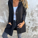 Lucija - Casual Cardigan s Kapuljačom