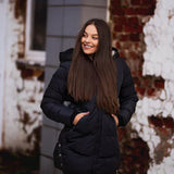 BEATRICE™ | LÄMMIN TAKKI ECOPELUCHE-VUORELLA