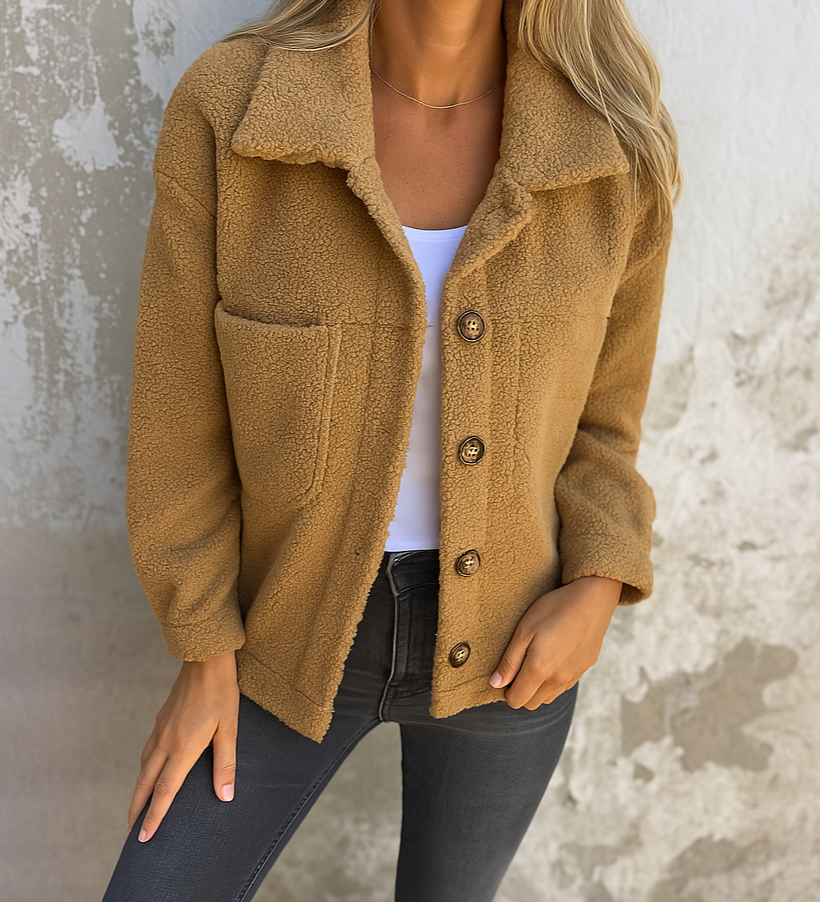 Bella | Warme Kurze Frühlingsjacke