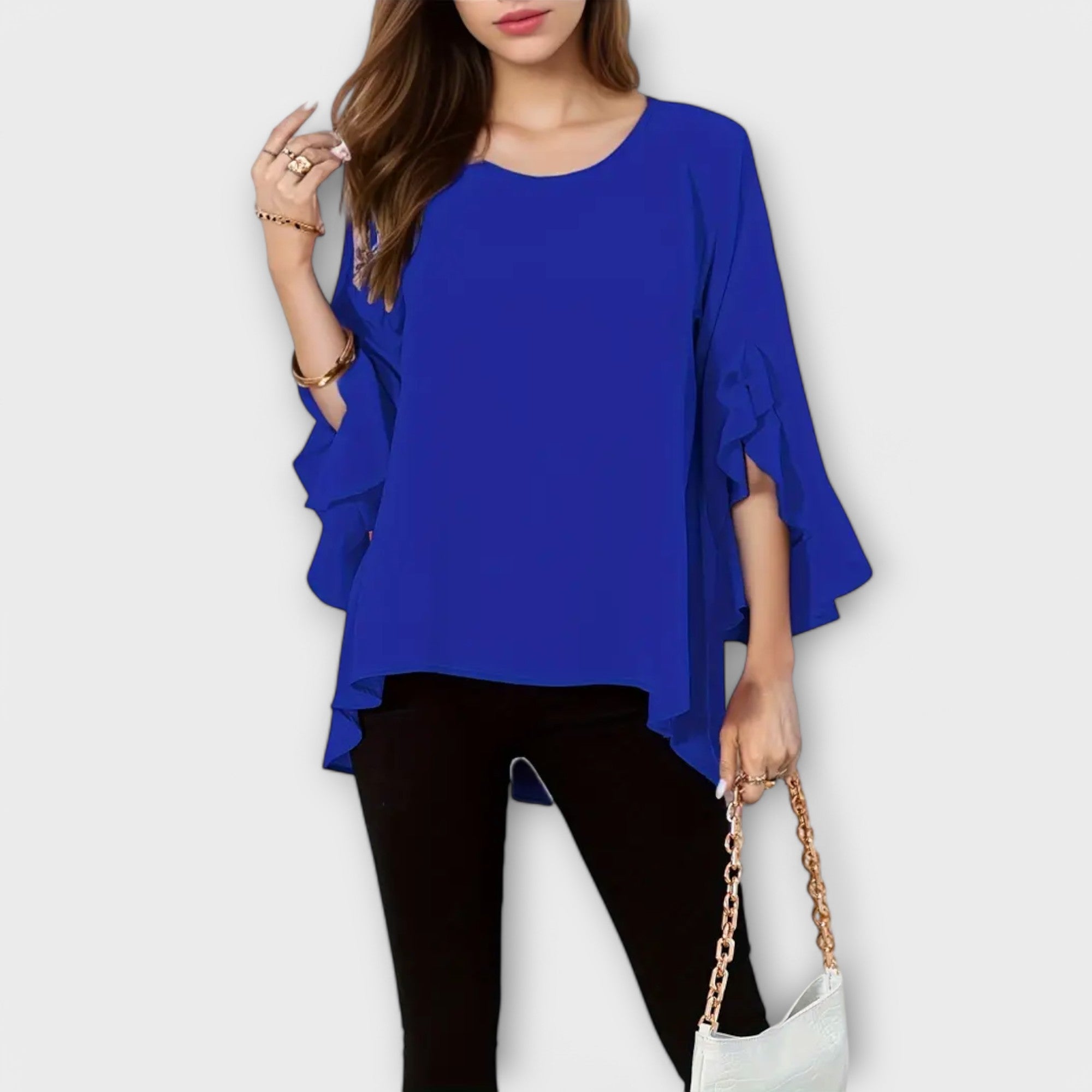 Anđa – Fluida Blusa s Volanima