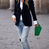 JULISSA | ELEGANTER VELVET BLAZER