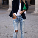JULISSA | ELEGANTER VELVET BLAZER