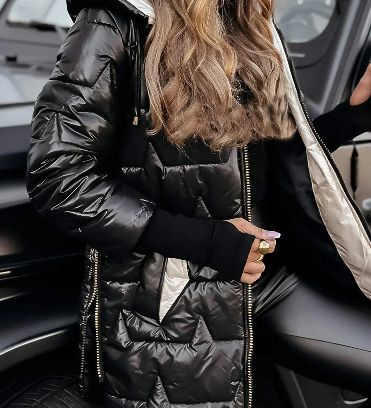 Marija™ | Elegantna zimaska s kapuljačom