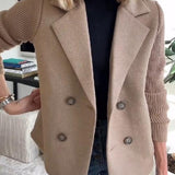 Amelia™ | Schicker Blazer mit Strickärmeln
