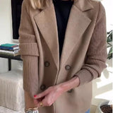 Amelia™ | Schicker Blazer mit Strickärmeln