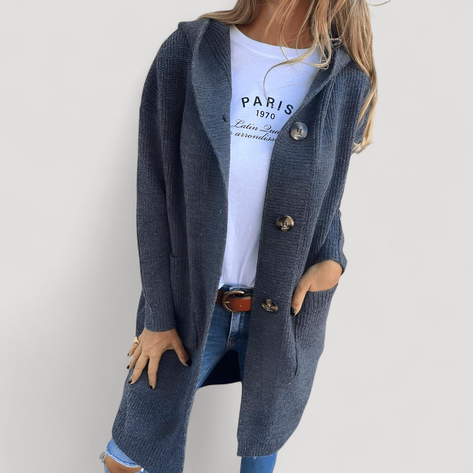 Frida™ | Pehmeä ja pitkä neuletakki, joka hellii sinua