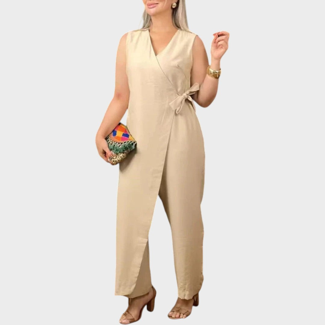 Dragana -  Elegantni kombinezon s V-izrezom