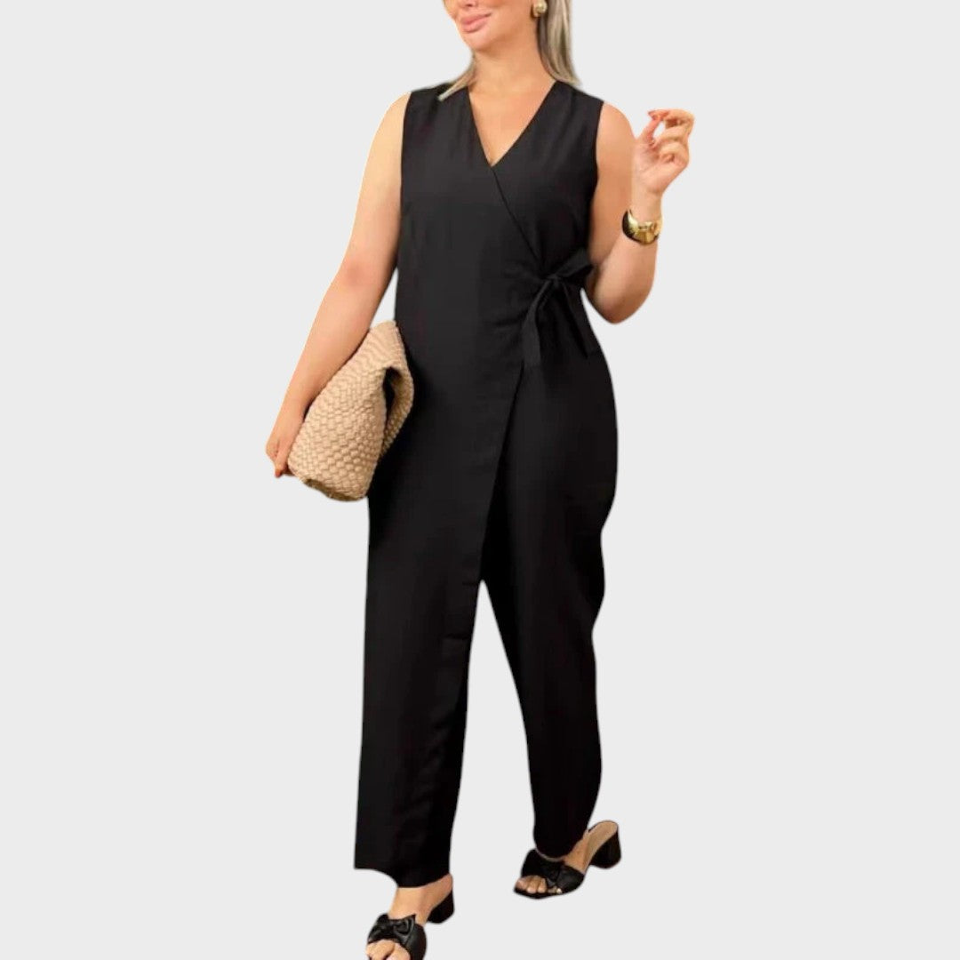 Dragana -  Elegantni kombinezon s V-izrezom